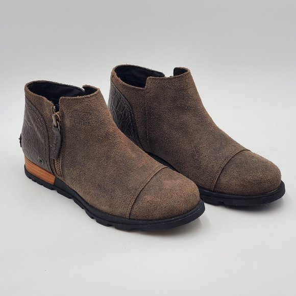 Sorel Suede & Leather Ankle Booties - Picture 5 of 16